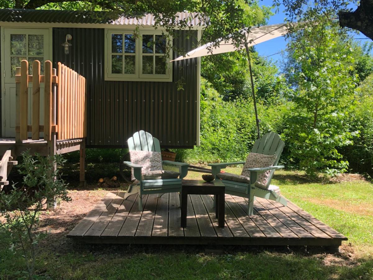 Вілла The Dordogne Huts With Private Pool And Jacuzzi Payzac  Екстер'єр фото
